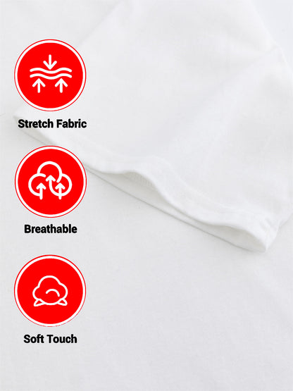 Men'S Soccer Graphic T-Shirt - A White Tee Featuring a Black Design, Made from Moisture-Wicking Fabric Suitable for Sports, Gym, And Streetwear. This Breathable Athletic Top Is Perfect for Casual Outfits, Gym Attire, And Urban Fashion