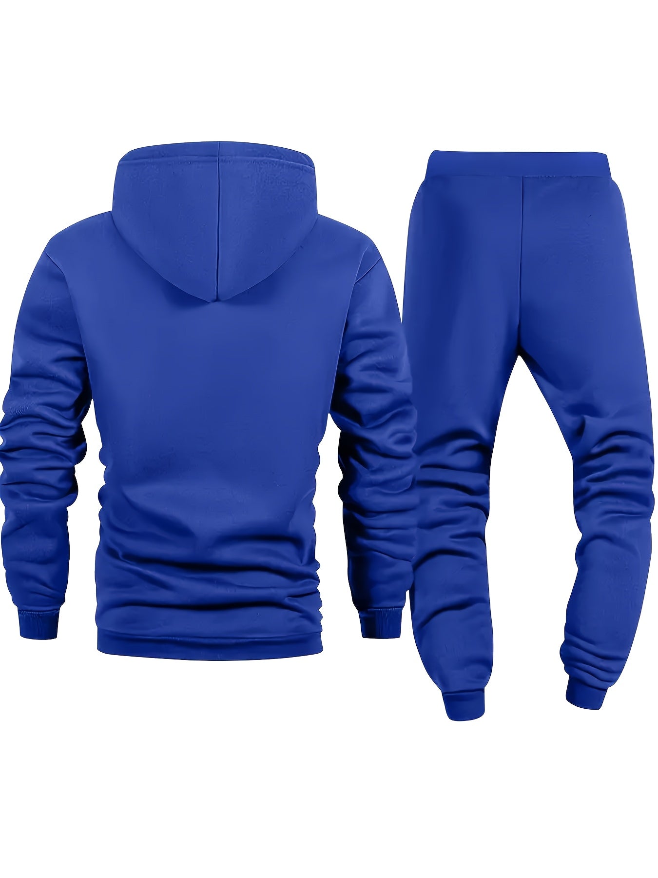 2026 New Men's 2pcs Set, Casual Hooded Sweatshirt and Joggers Outfit for Autumn/Winter, Sportswear Set, Hooded Sweatshirt and Joggers